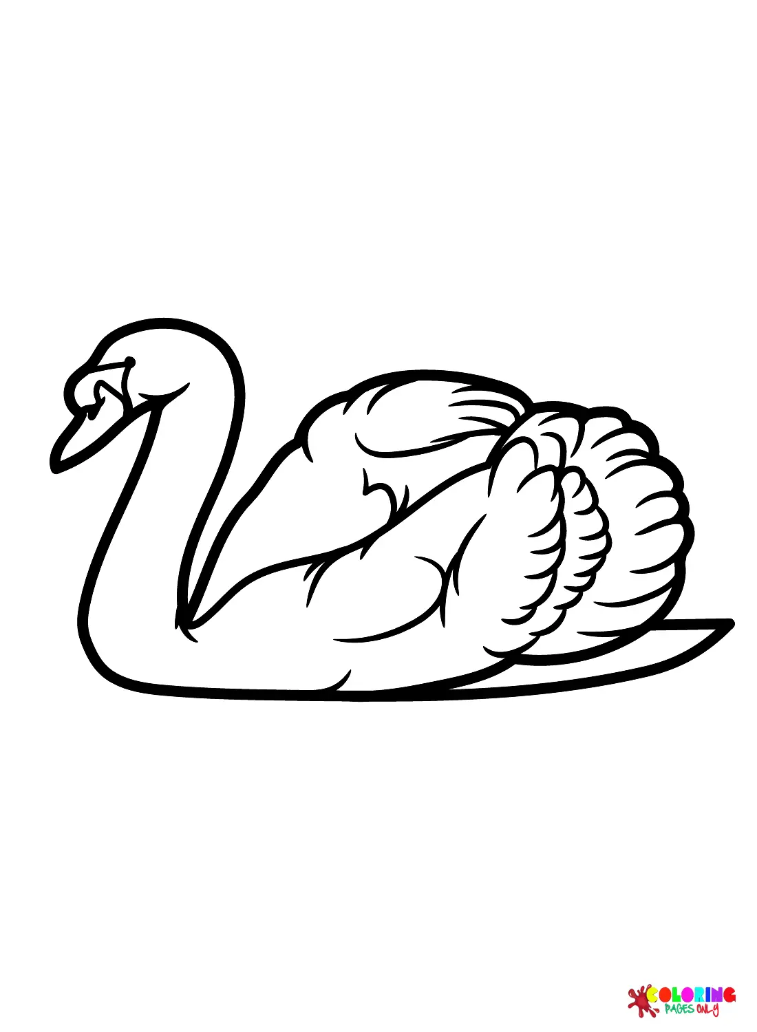 Swan Coloring Pages