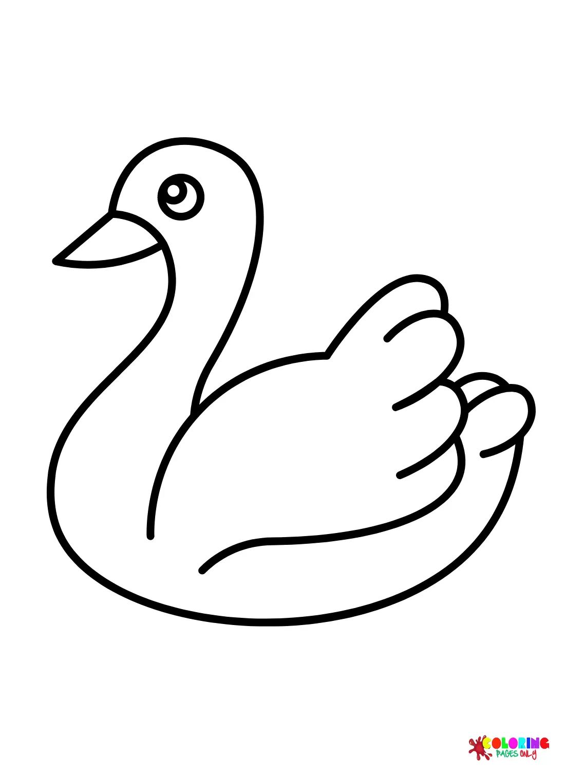 Swan Coloring Pages