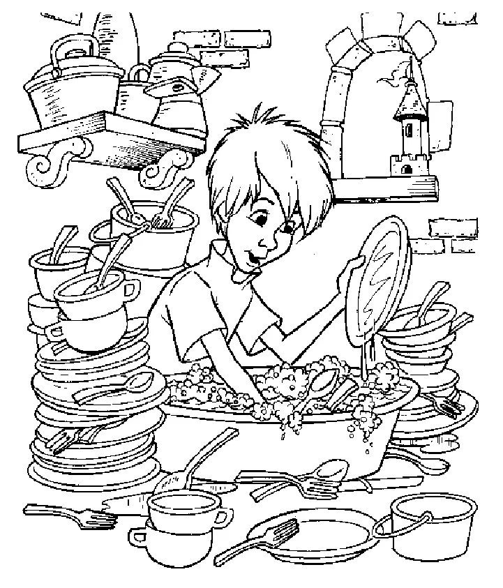 Sword in the Stone Coloring Pages