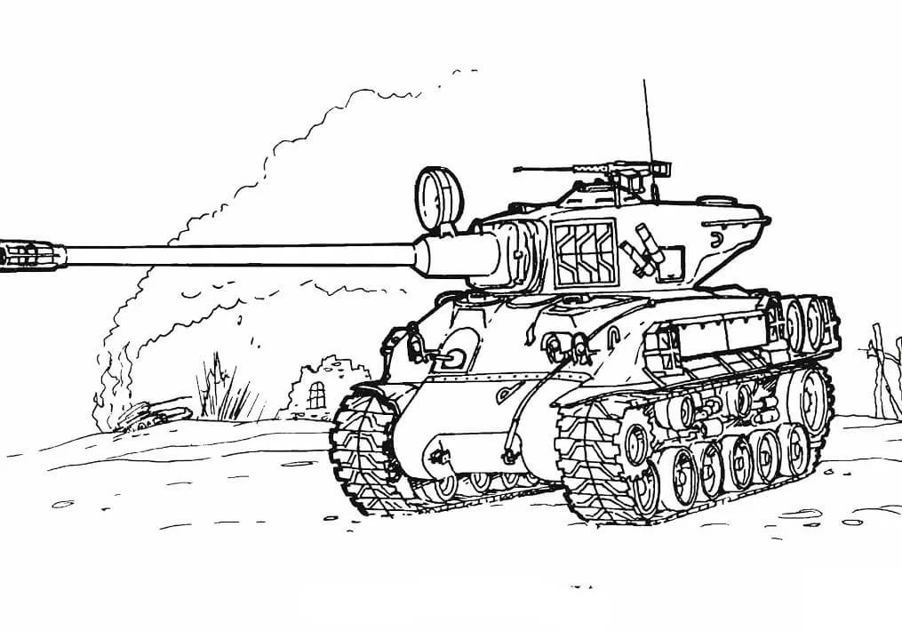 Tank Coloring Pages