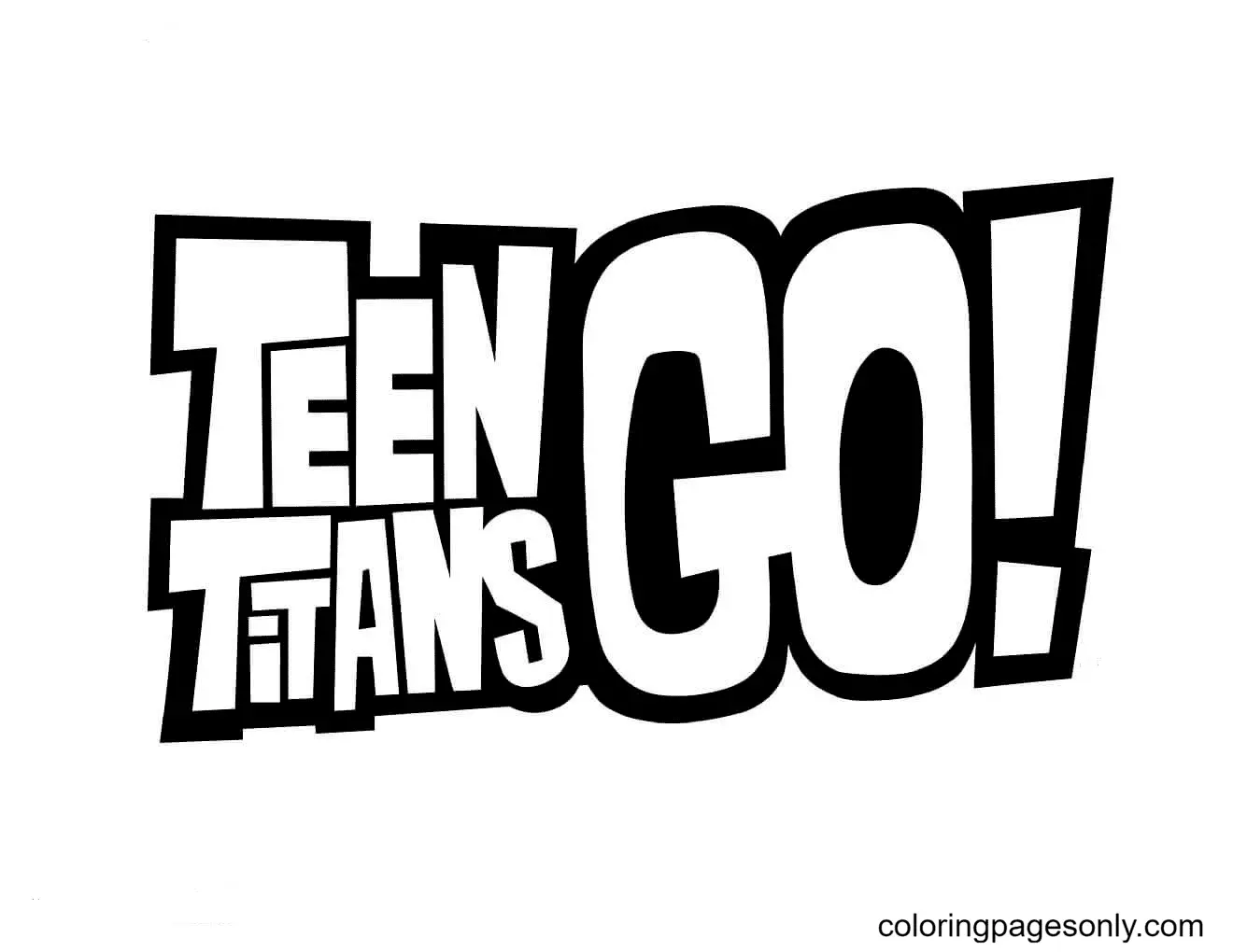 Teen Titans Go Coloring Pages