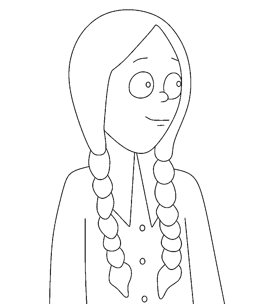 The Addams Family Coloring Pages
