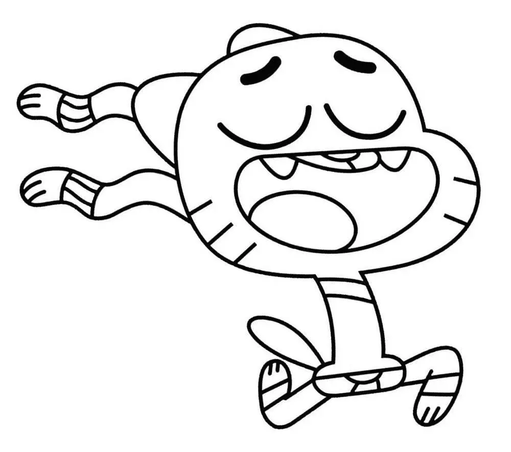 The Amazing World of Gumball Coloring Pages