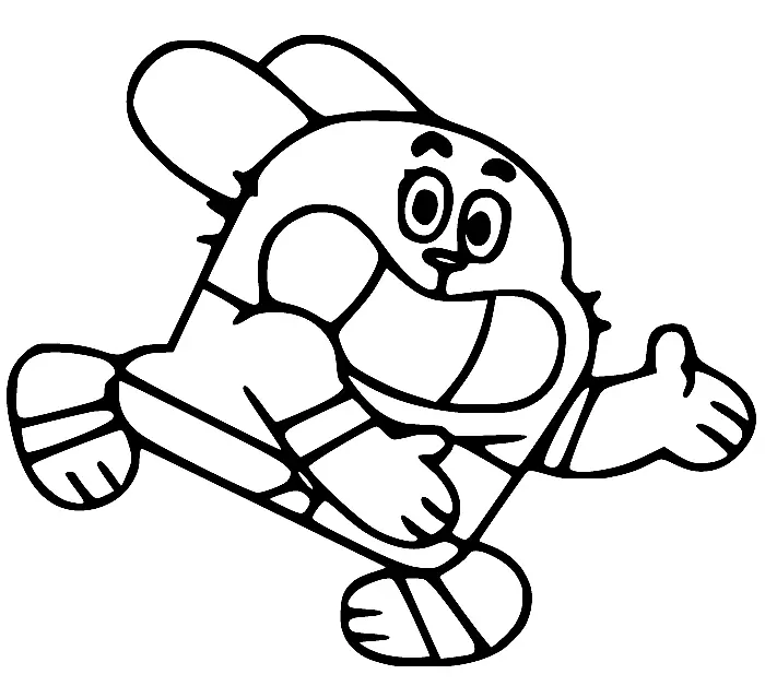 The Amazing World of Gumball Coloring Pages