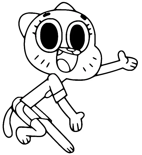 The Amazing World of Gumball Coloring Pages