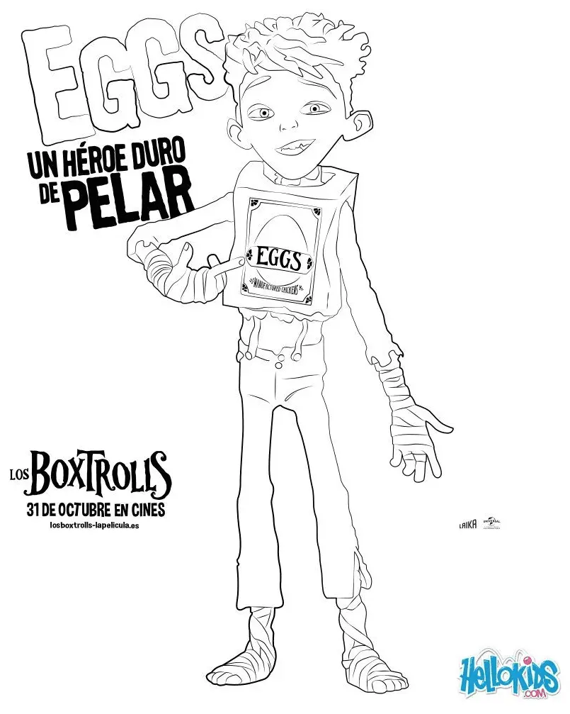 The Boxtrolls Coloring Pages