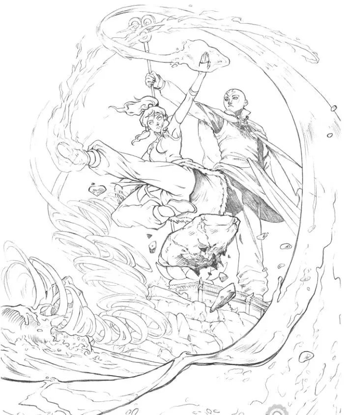 The Legend of Korra Coloring Pages