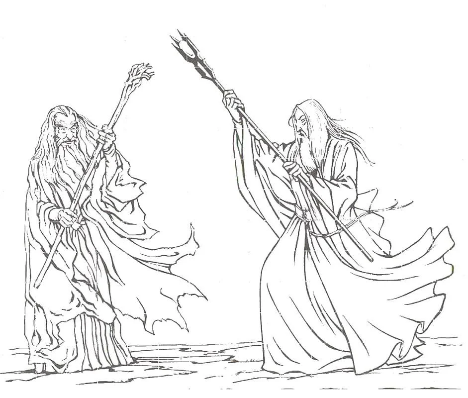 The Lord of the Rings Coloring Pages