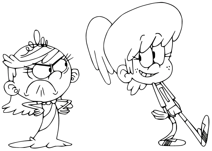 The Loud House Coloring Pages