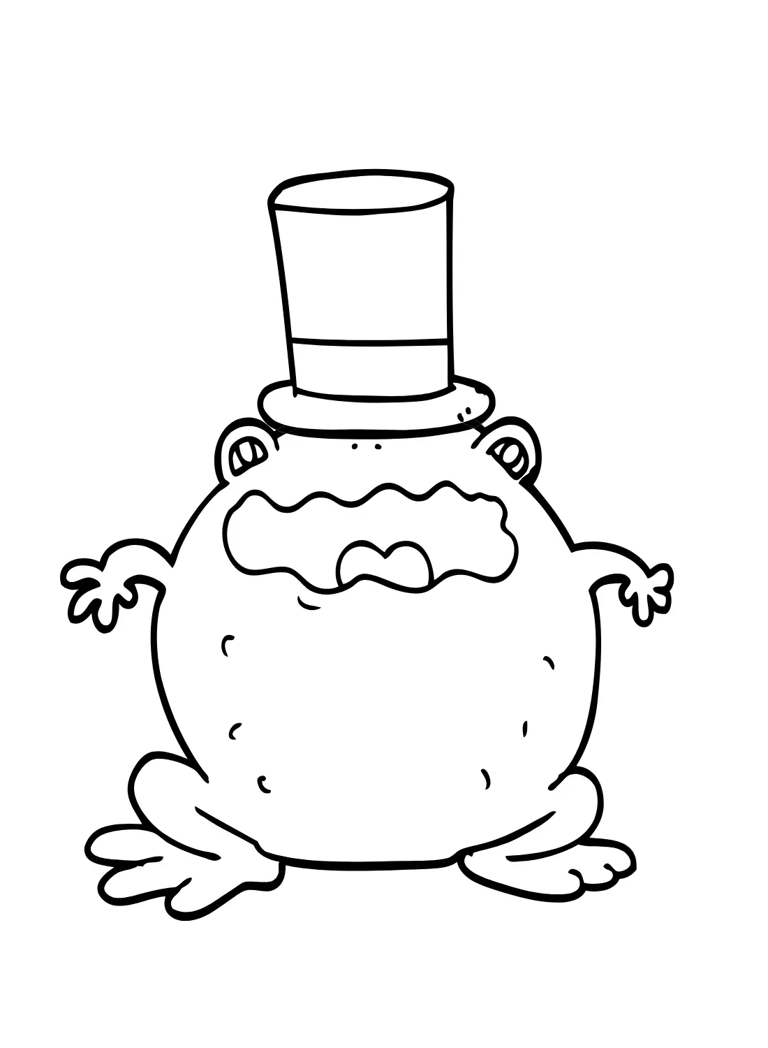 Toad Coloring Pages