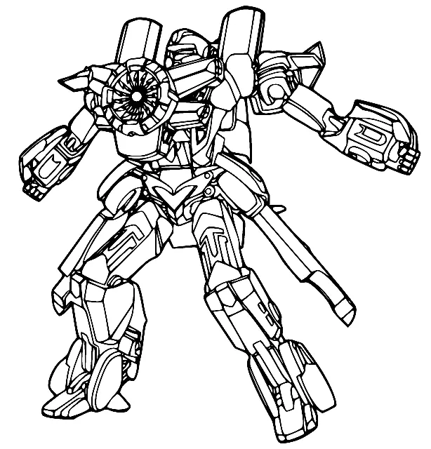 Tobot Coloring Pages