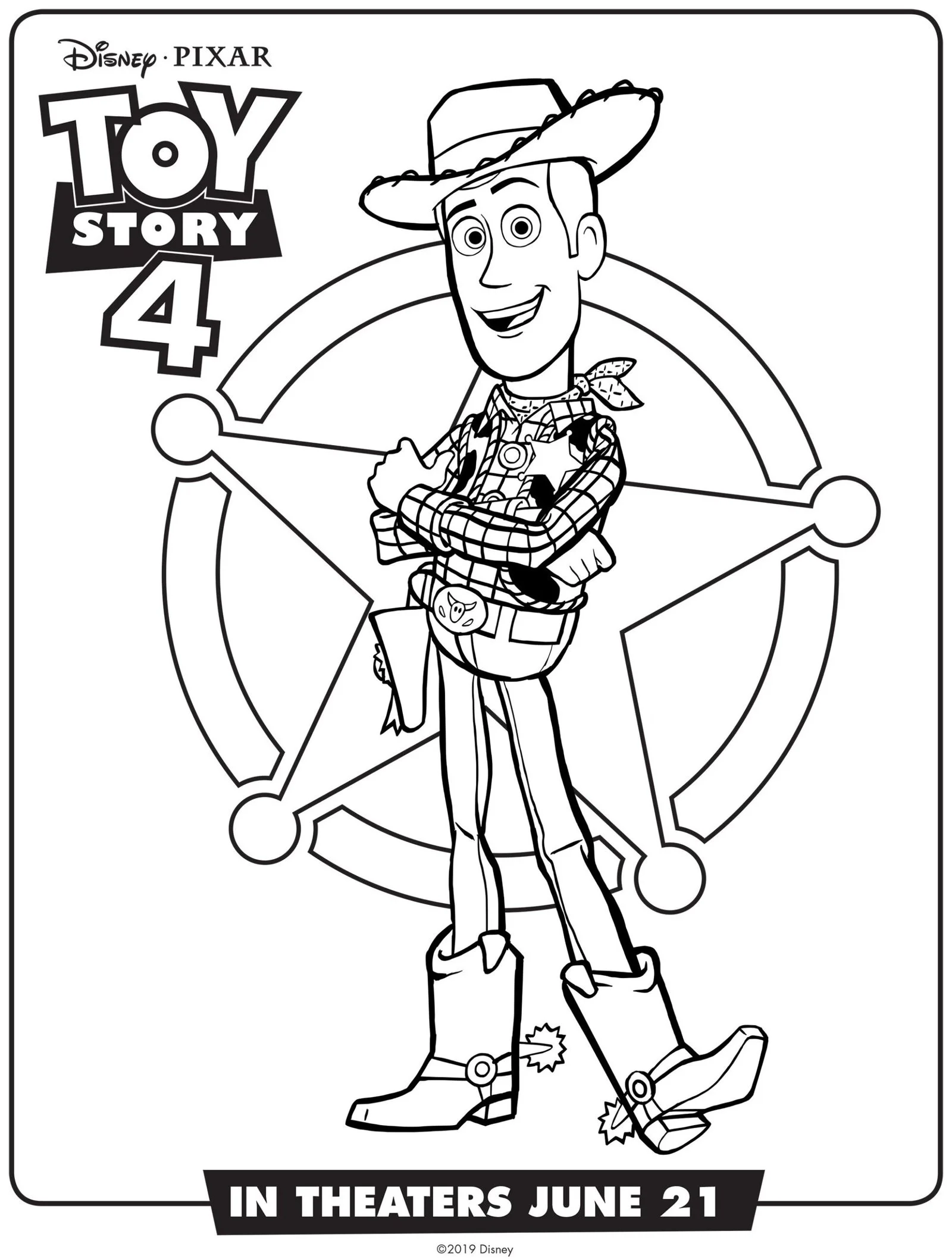 Toy Story 4 Coloring Pages