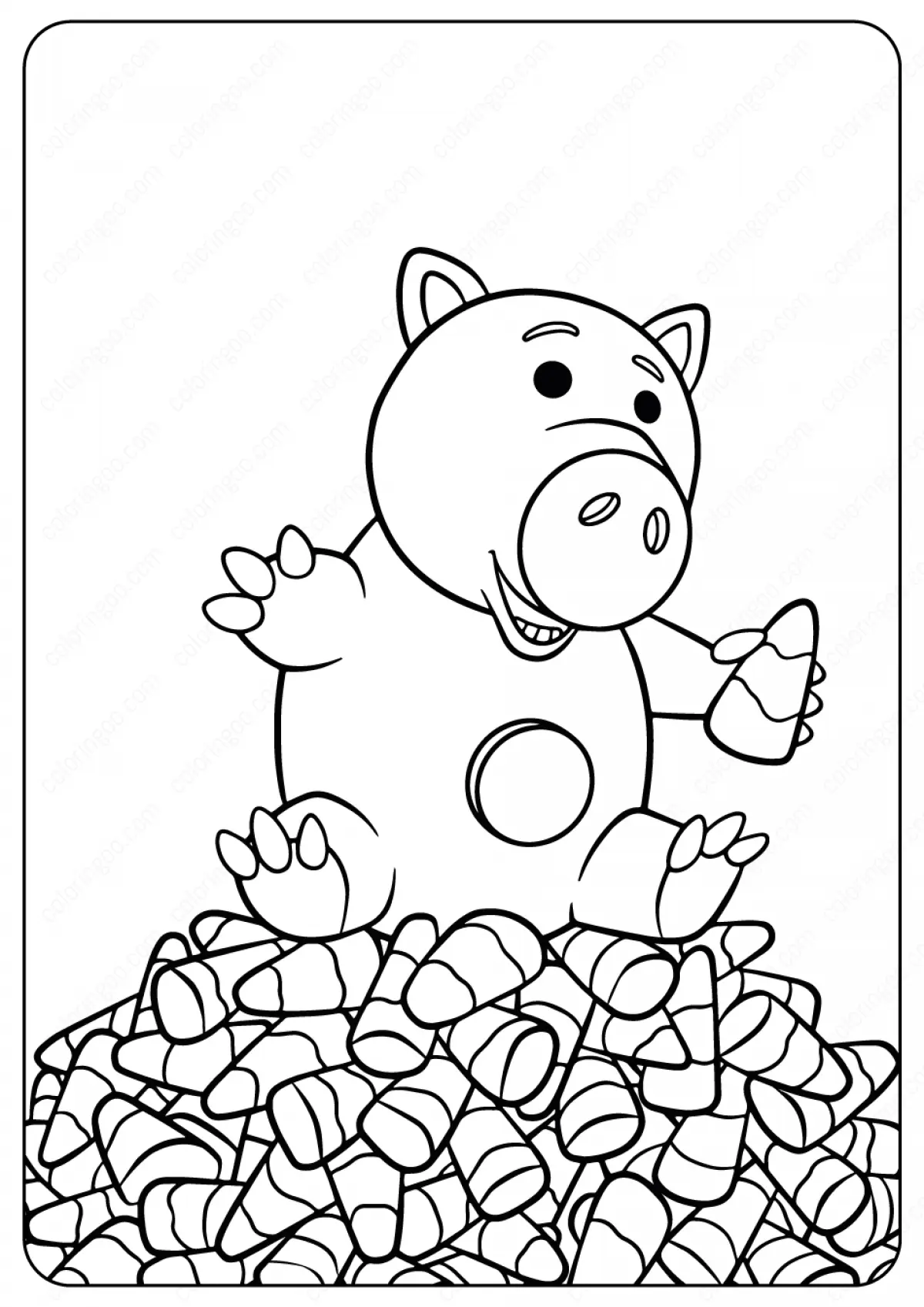 Toy Story Coloring Pages