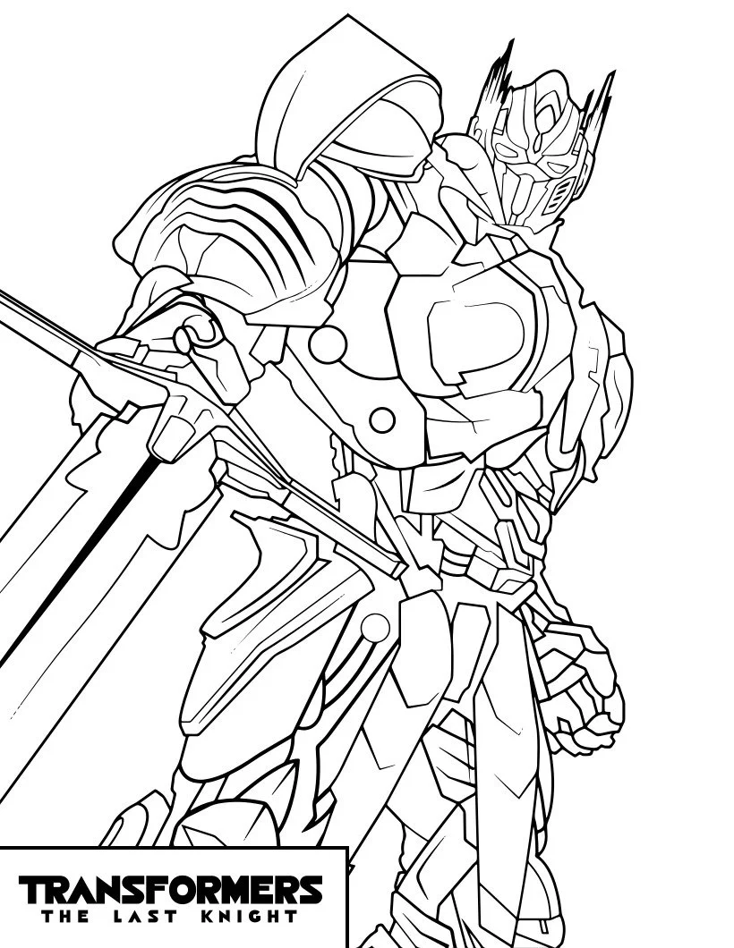 Transformers Coloring Pages