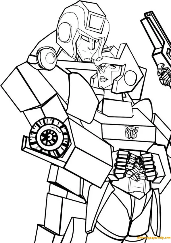 Transformers Coloring Pages