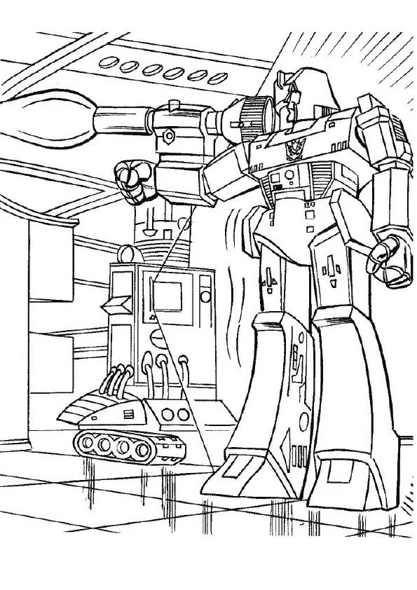 Transformers Coloring Pages