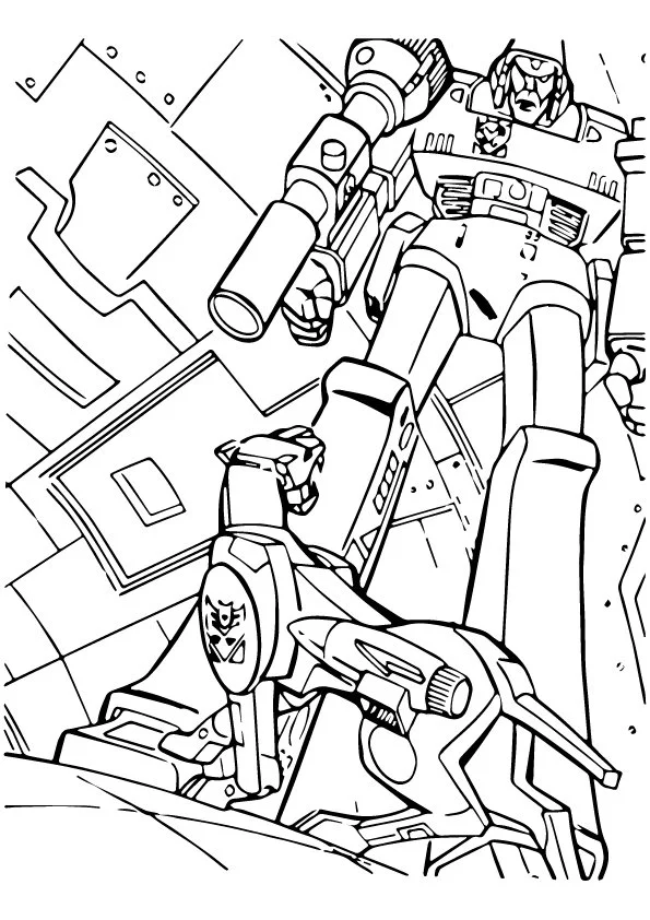 Transformers Coloring Pages