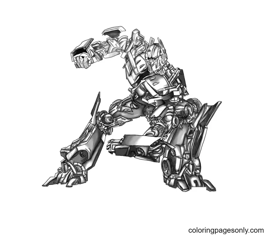 Transformers Coloring Pages