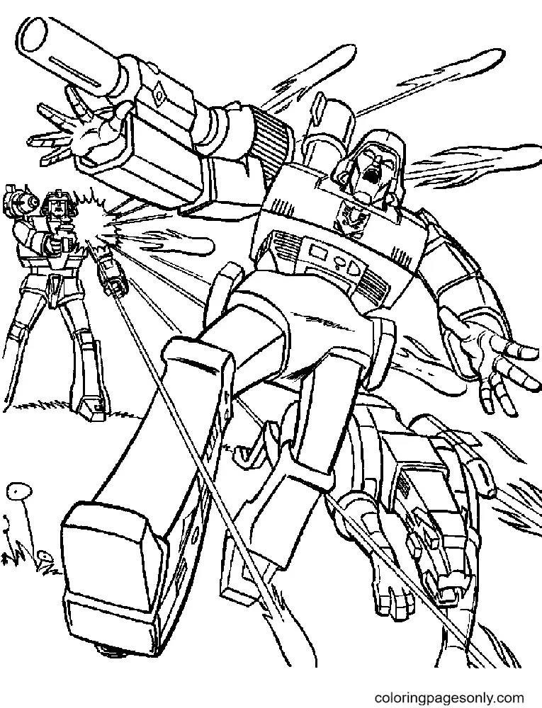 Transformers Coloring Pages