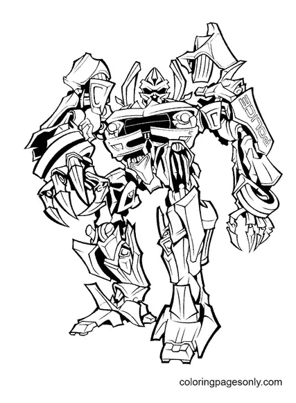 Transformers Coloring Pages