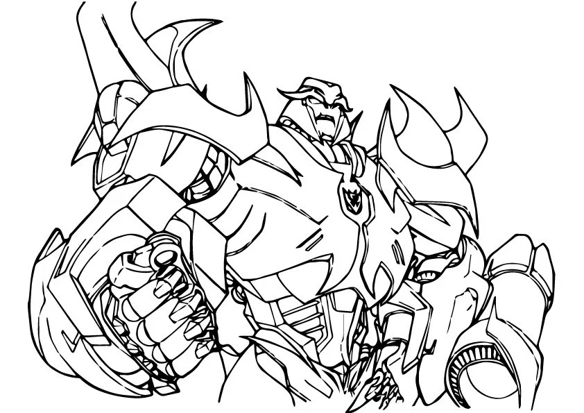 Transformers Coloring Pages