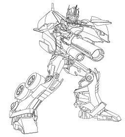 Transformers Coloring Pages