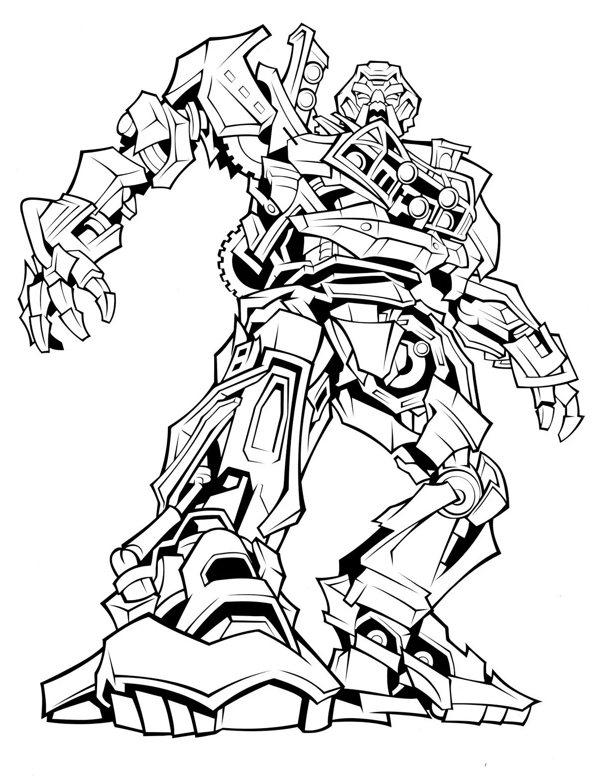 Transformers Coloring Pages