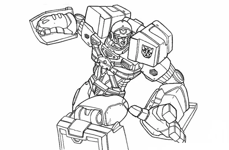 Transformers Coloring Pages