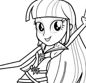 Twilight Sparkle Coloring Pages