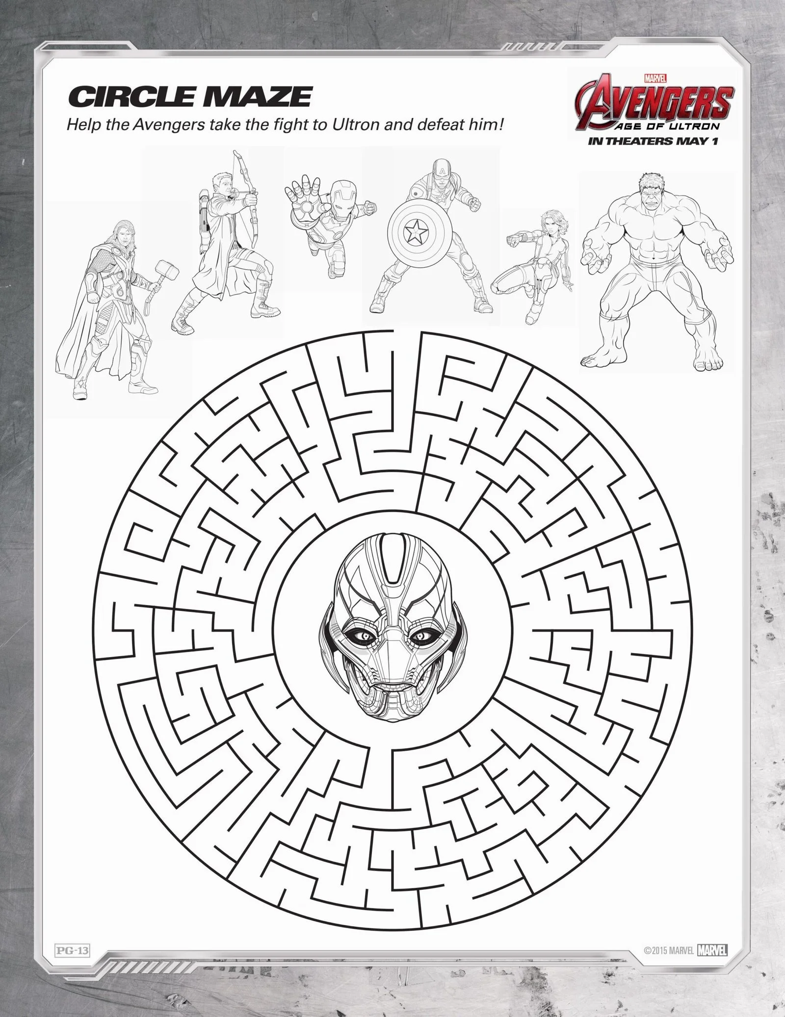 Ultron Coloring Pages