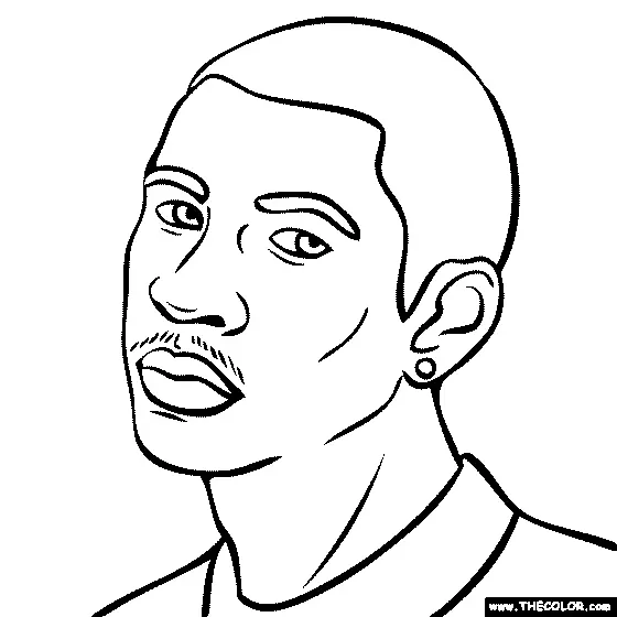Usher Coloring Pages