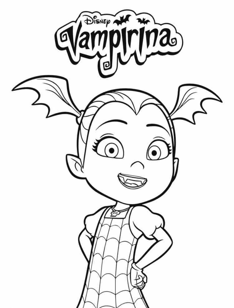 Vampirina Coloring Pages