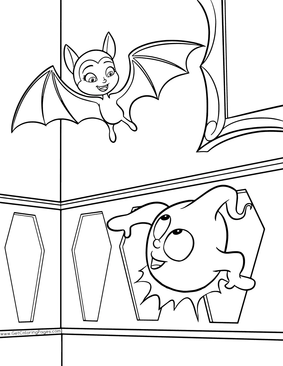 Vampirina Coloring Pages