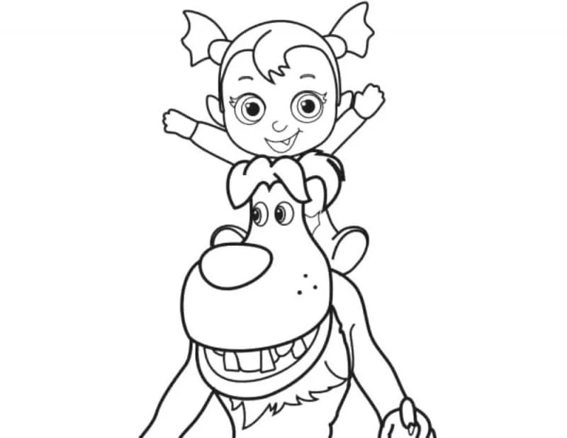 Vampirina Coloring Pages