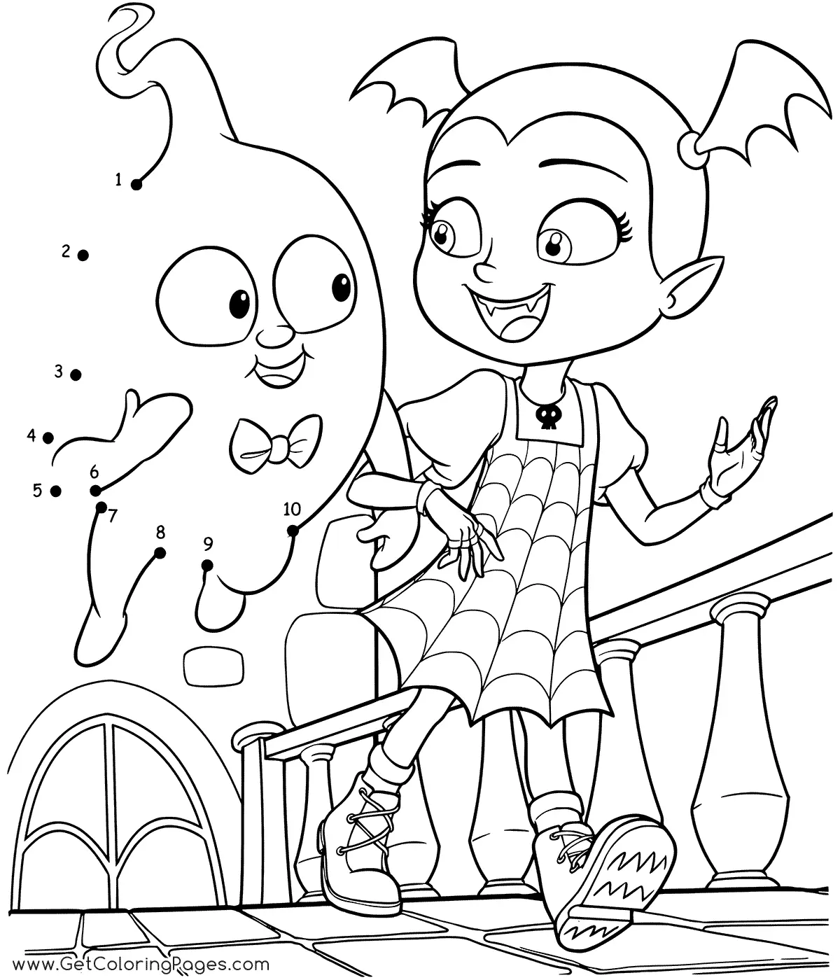 Vampirina Coloring Pages