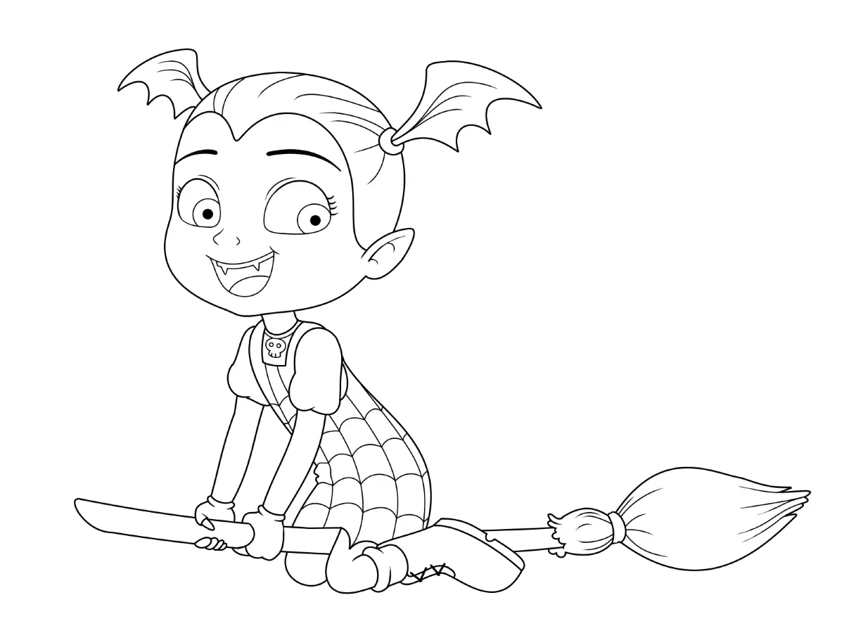 Vampirina Coloring Pages