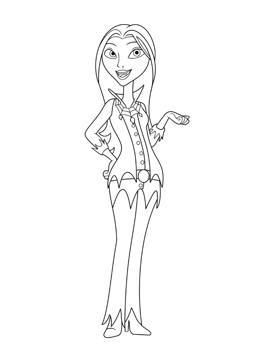 Vampirina Coloring Pages