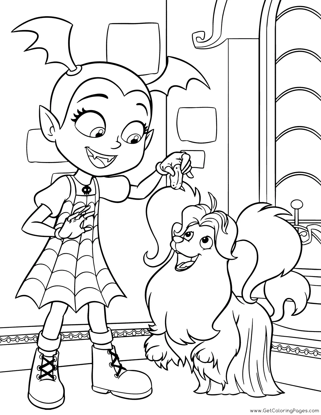 Vampirina Coloring Pages