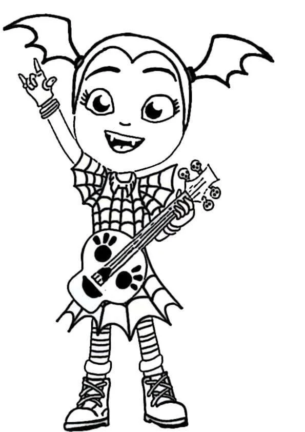 Vampirina Coloring Pages