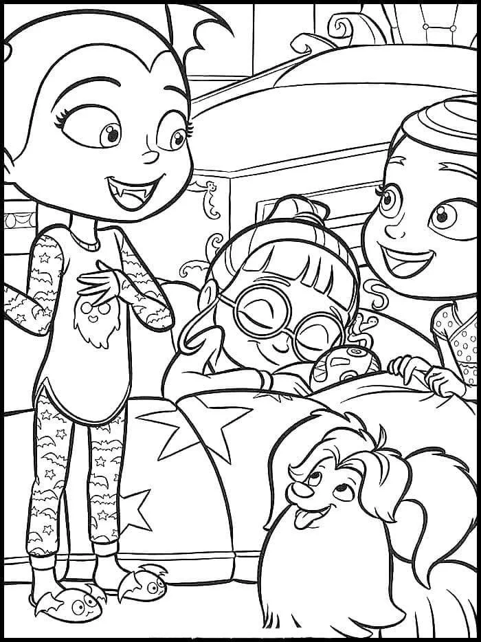 Vampirina Coloring Pages