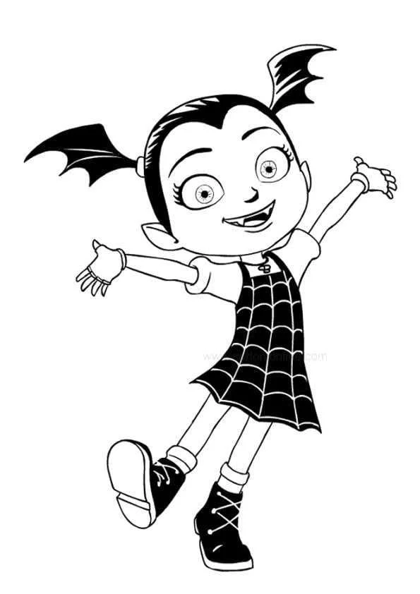 Vampirina Coloring Pages