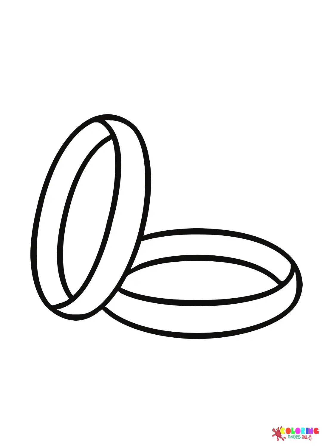 Wedding Ring Coloring Pages
