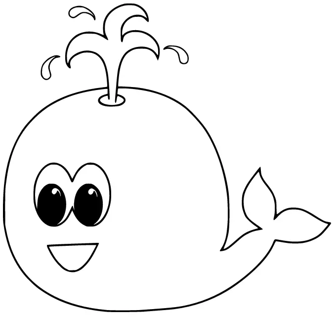 Whale Coloring Pages