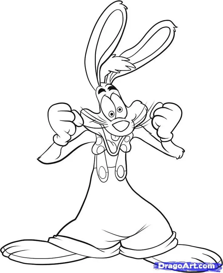 Who Framed Roger Rabbit Coloring Pages
