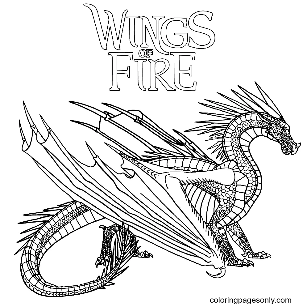 Wings Of Fire Coloring Pages