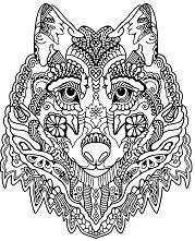 Wolf Coloring Pages