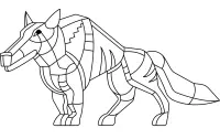 Wolf Coloring Pages