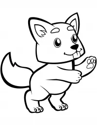 Wolf Coloring Pages