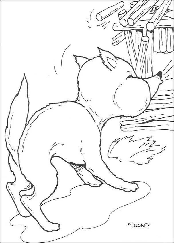 Wolf Coloring Pages