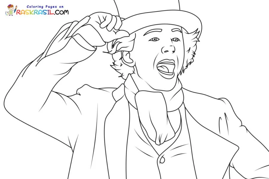 Wonka Coloring Pages